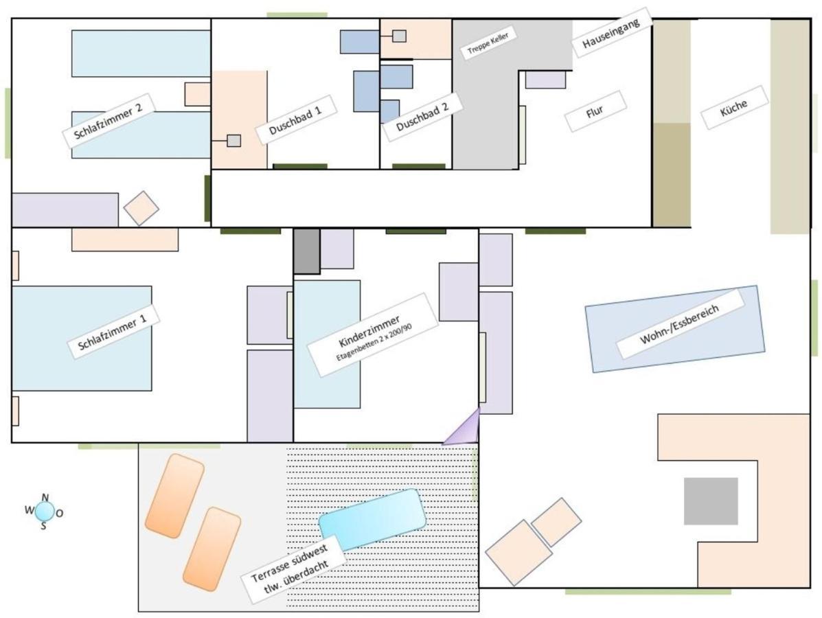 Tohuus Apartment Groemitz Luaran gambar